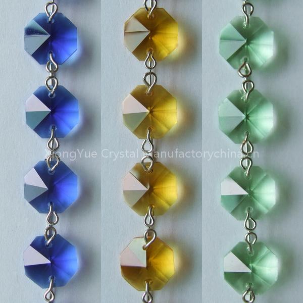 crystal glass chain