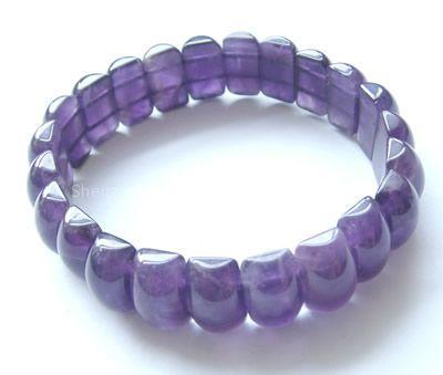 Free Shipping &Mixed Package!&Wholesale 50pcs Natural Purple Crystal/Bridge-shaped Bracelets