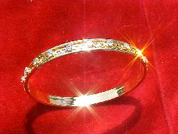 United States Anniversary Bangle Bracelet