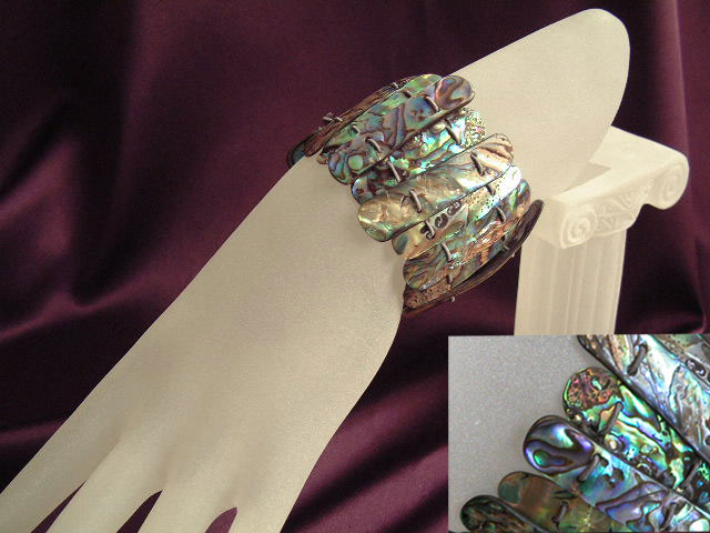Hong Kong Paua Shell Bracelet