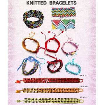 Knitted Bracelets