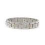 United Kingdom Diamond, Titanium & 14k Yellow Gold Bracelet