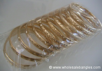 United States Gold Plated Bangle