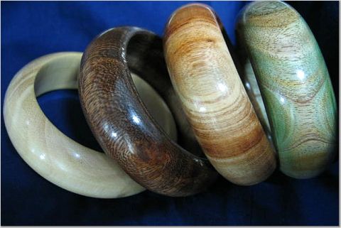 United States Wooden Bangles