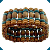 Indonesia Wood Bracelet