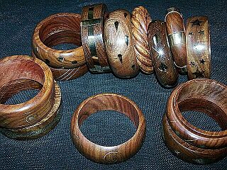 India Wooden Bangles Bracelets