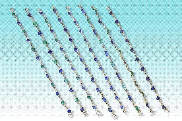 Chile Lapislazuli Bracelets