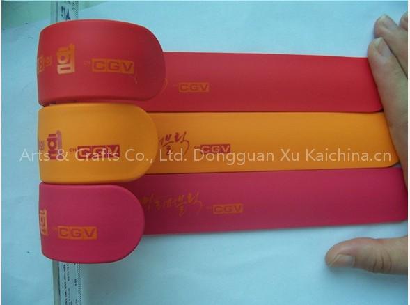 PVC Slap Wristband