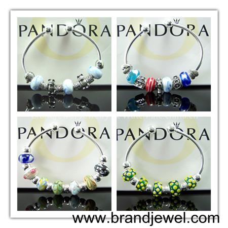 Pandora bangles, 925 silver Pandora charm jewelry