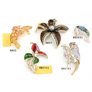 Pretty Brooches