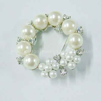 pearl brooch
