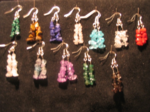 United States Gemstone Earrings Semi Precious Jewelry