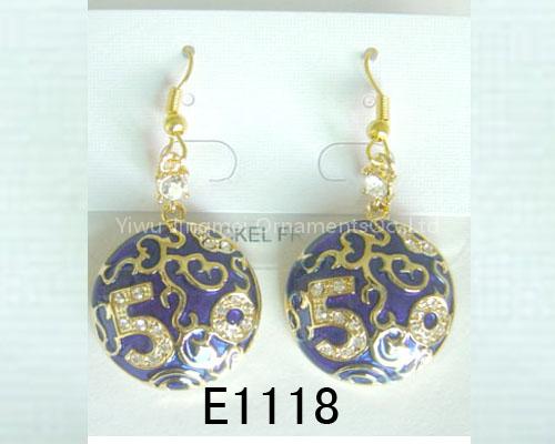 fashion alloy earrings