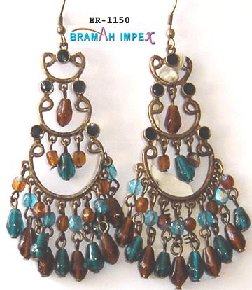 India Beaded Earrings