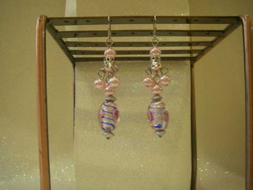Malaysia Glass Beads Earring
