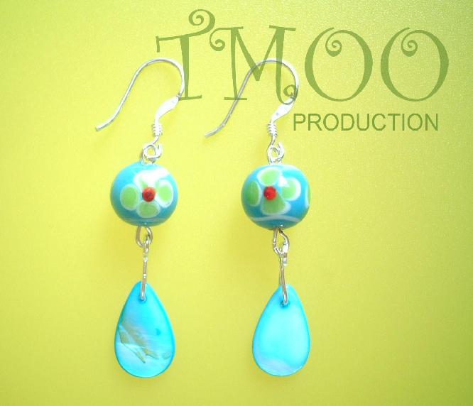 Hong Kong Ceramic Balls Earrings