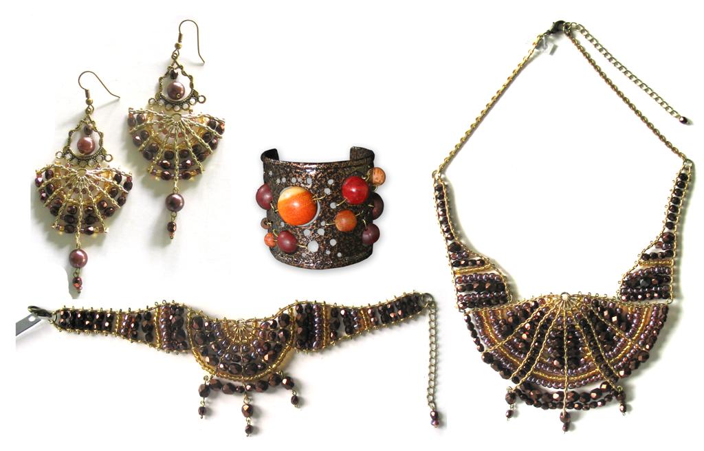 Philippines Czech Glass Jewelry Set