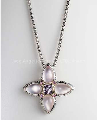 David yurman jewelry, Rose Teardrop Enchancer