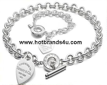 Jewelry Set, Tiffany 925 Sterling Silver Jewelry