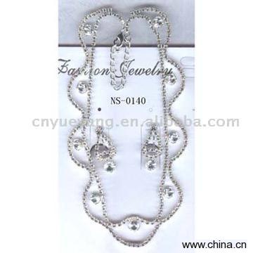 CZ / Rhinestone Jewelry Set