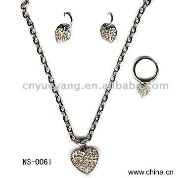 Crytal Jewelry Set
