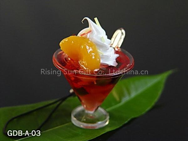 charm for keychain and mobile phone GDB-A-03
