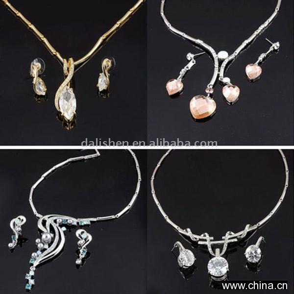 Rhinestone Jewelry Set