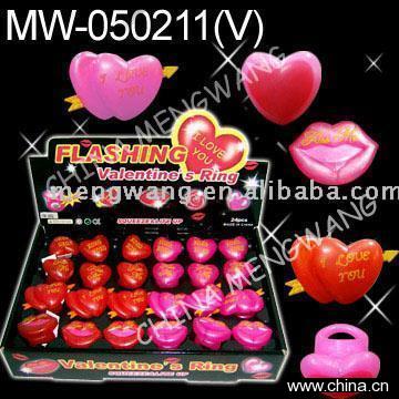 Flashing Valentine's Ring
