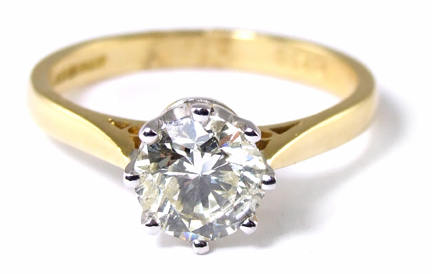 United Kingdom Diamond Solitaire Ring 1.50ct