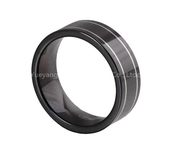 Black Tungsten Rings