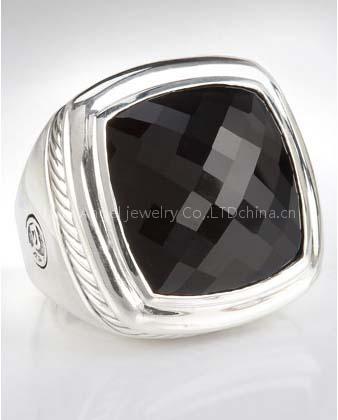 David Yurman inspired ring.Guarantee 925 sterling silver.