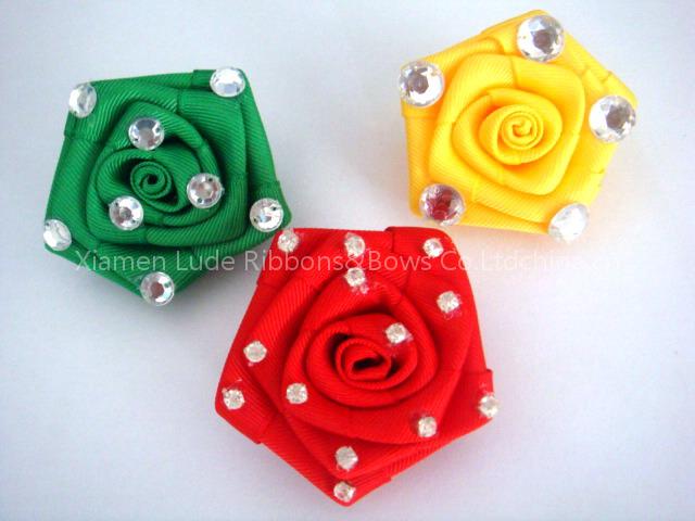 floral satin ribbon