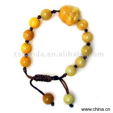 Yellow Jade Bracelet