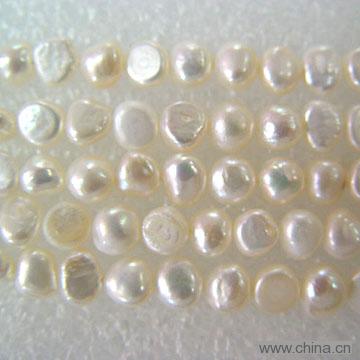 Two Sides Light Fresh Water Pearl Strands