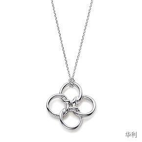 Silver Necklace Fashion Accessories