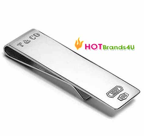 Money Clip,Tiffany sterling silver jewelry