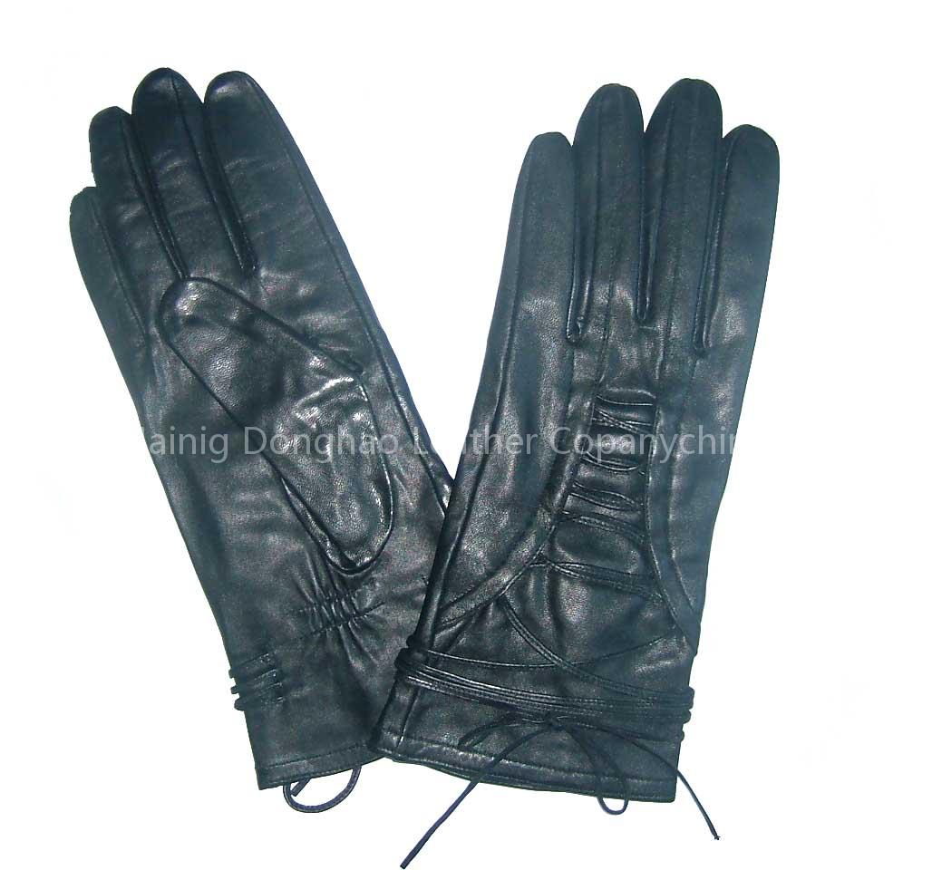 fashion leather gloves