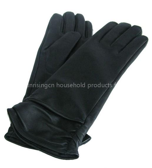 Garden glove Women's extra long leather gloves