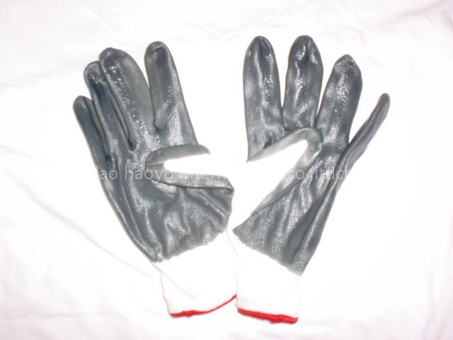 Nylon Nitrile Coated Gloves