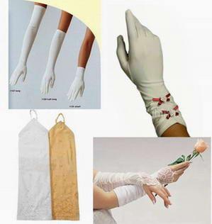 wedding bridal gloves