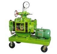 Electric pump pressure test