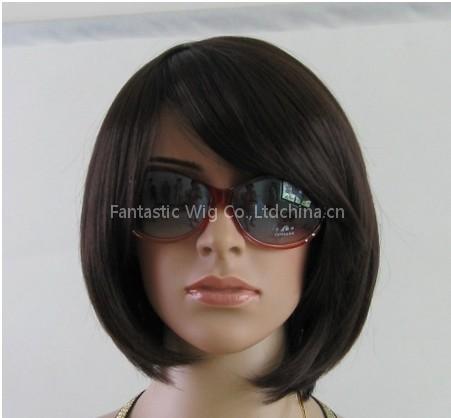 KANEKALON wig/Fashion wig/Short straight Wig/ BOBO wig/ Synthetic wig FW-300