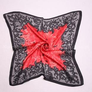 Fashion Silk Square Scarves Supplier - Free Shipping