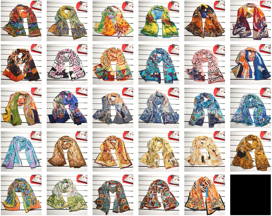Girl's Fashion Silk Scarves Supplier - Free Shipping