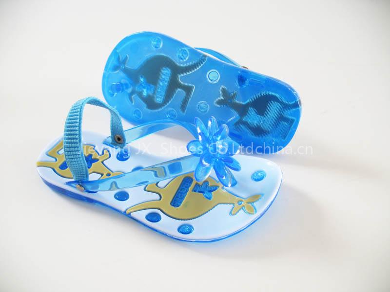 pvc children shoes