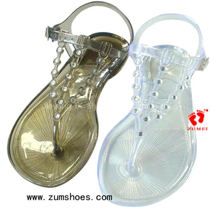 crystal sandal