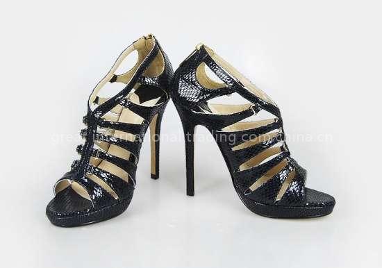 Womens sandals leather platform Shoes