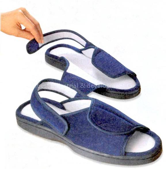 Memory foam slippers