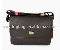 PU shoulder document bag,men shoulder bag