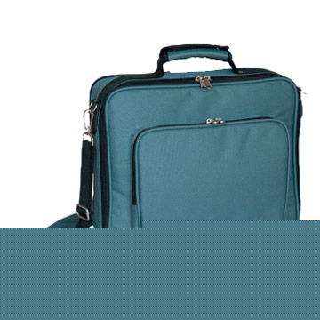 600D Polyester Brief Bag with One Exterior Zipper Pocket